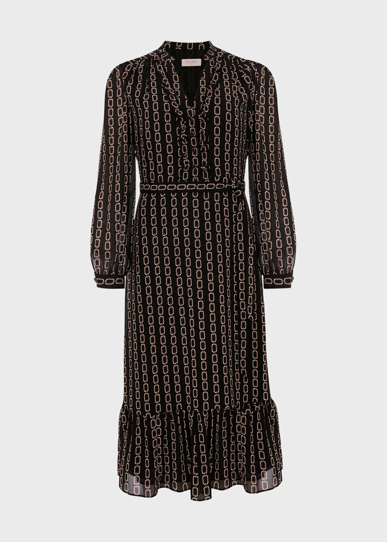 Petite Alexia Dress, Black Camel, hi-res