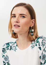 Resin Earrings First Date