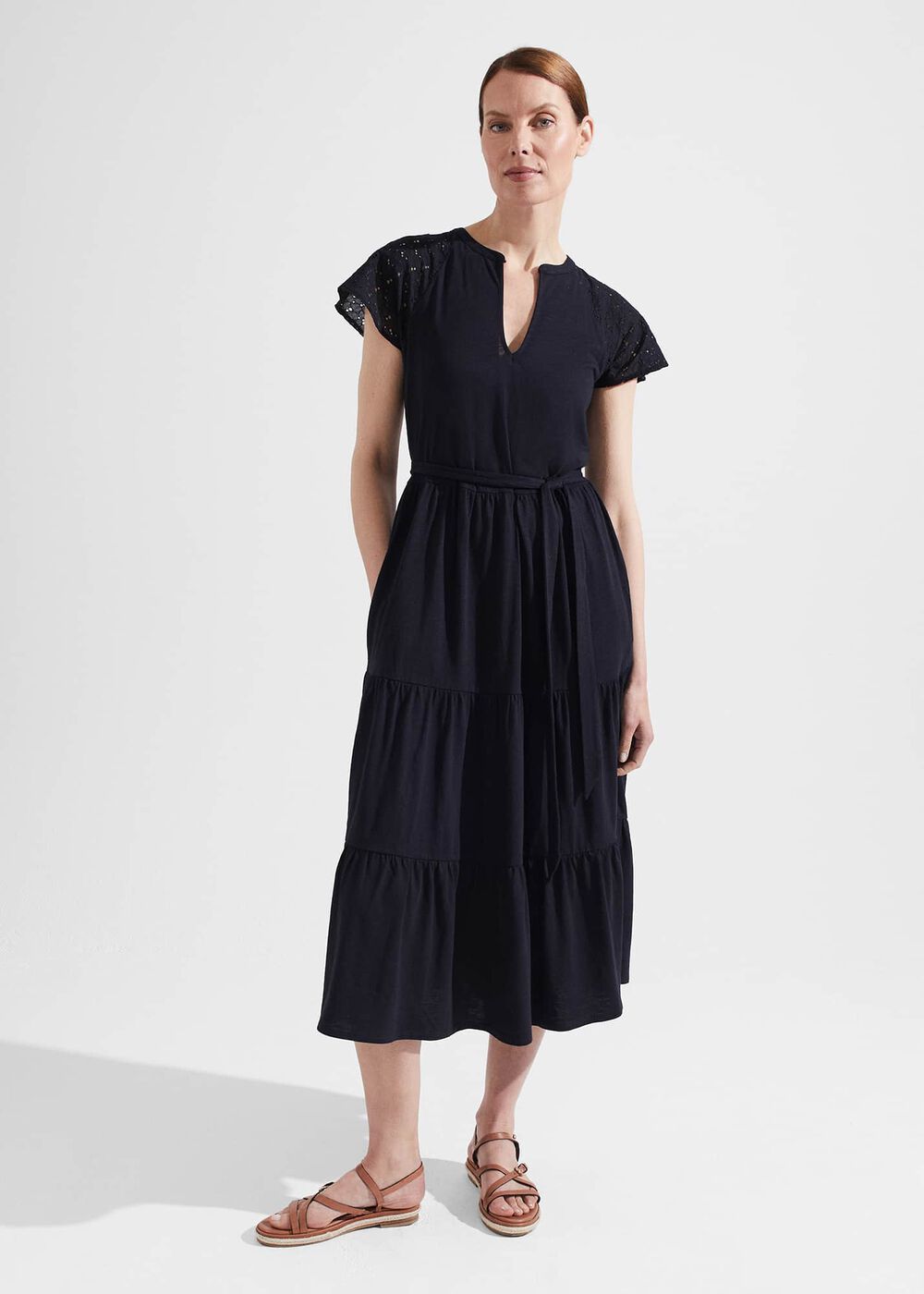 Brodie Dress, Navy, hi-res