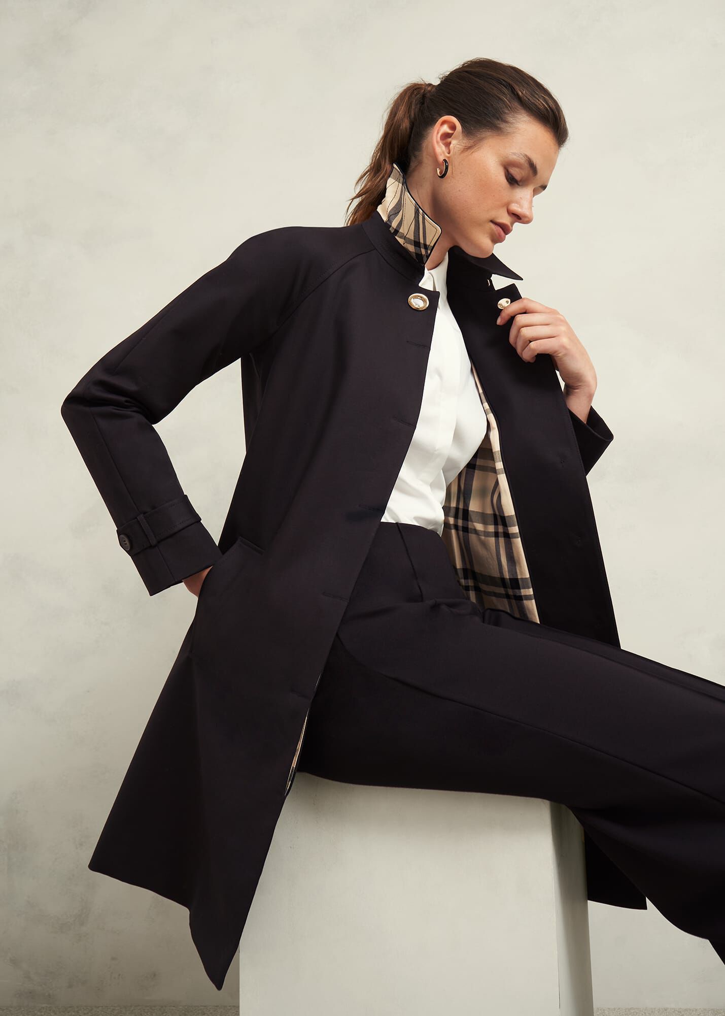 Vivienne Shower Resistant Trench Coat
