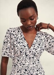 Marwood Paris Tie Dress, Black Multi, hi-res