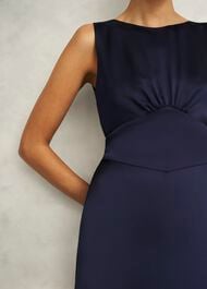 Petite Jemma Dress, Midnight Navy, hi-res
