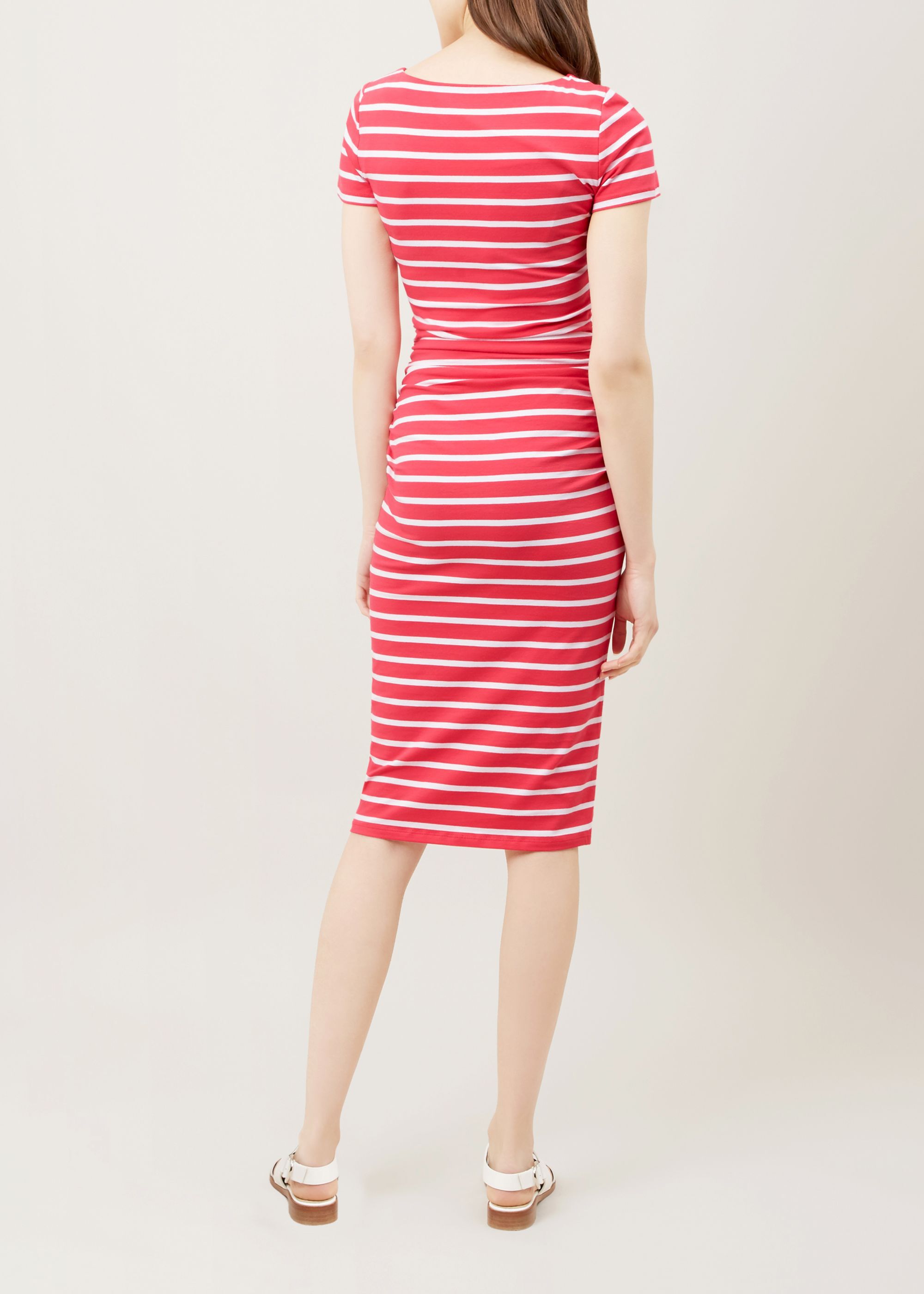 hobbs bridget striped dress