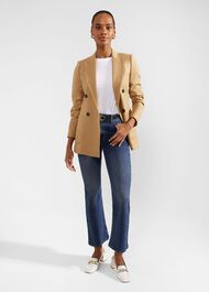 Nika Slingback, Ivory, hi-res