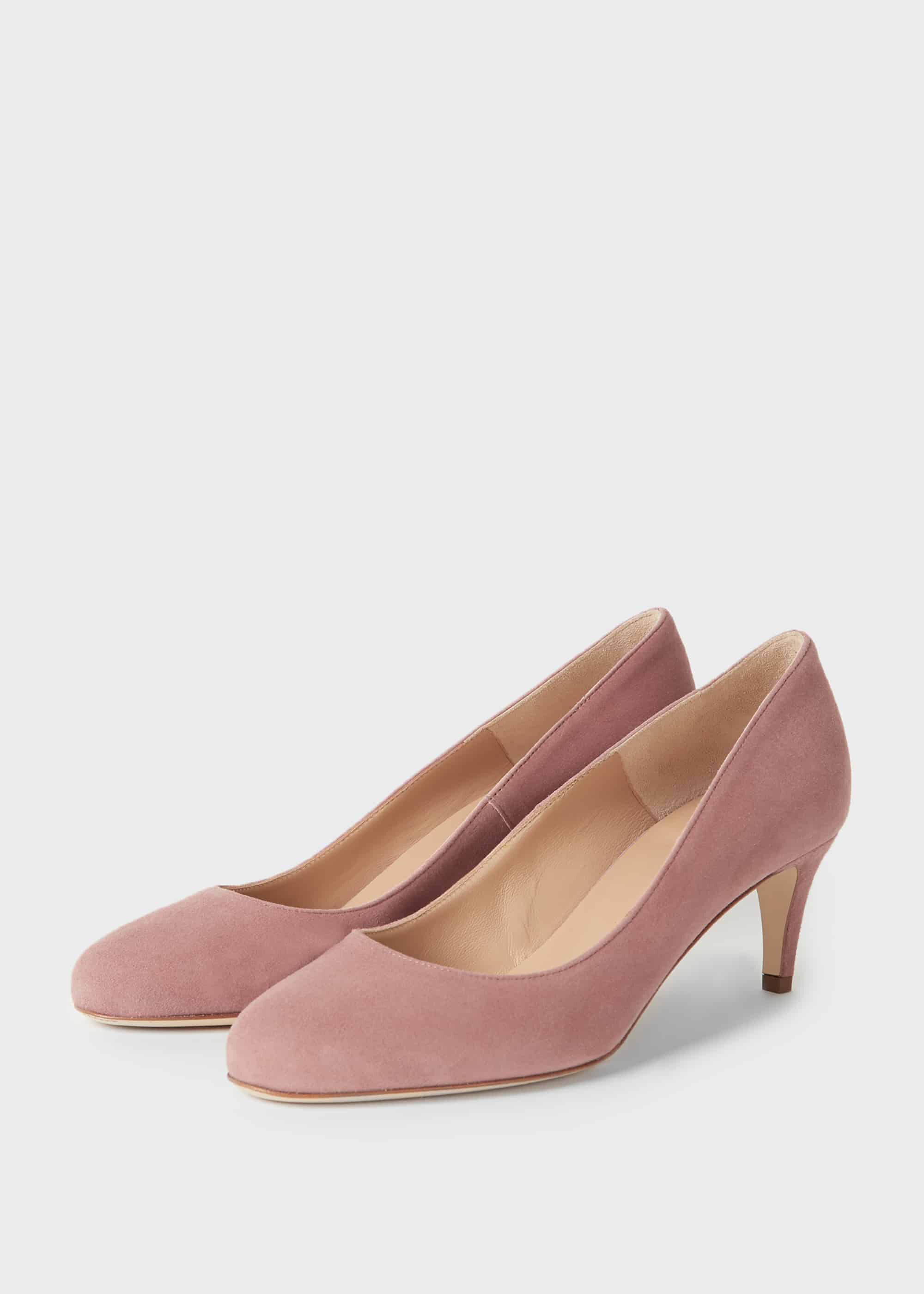 Emma Suede Stiletto Court Shoes