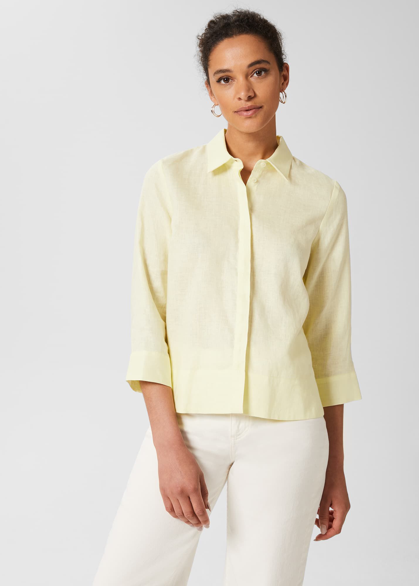 Nita Boxy Linen Shirt