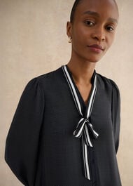 Valerie Dress, Navy Ivory, hi-res