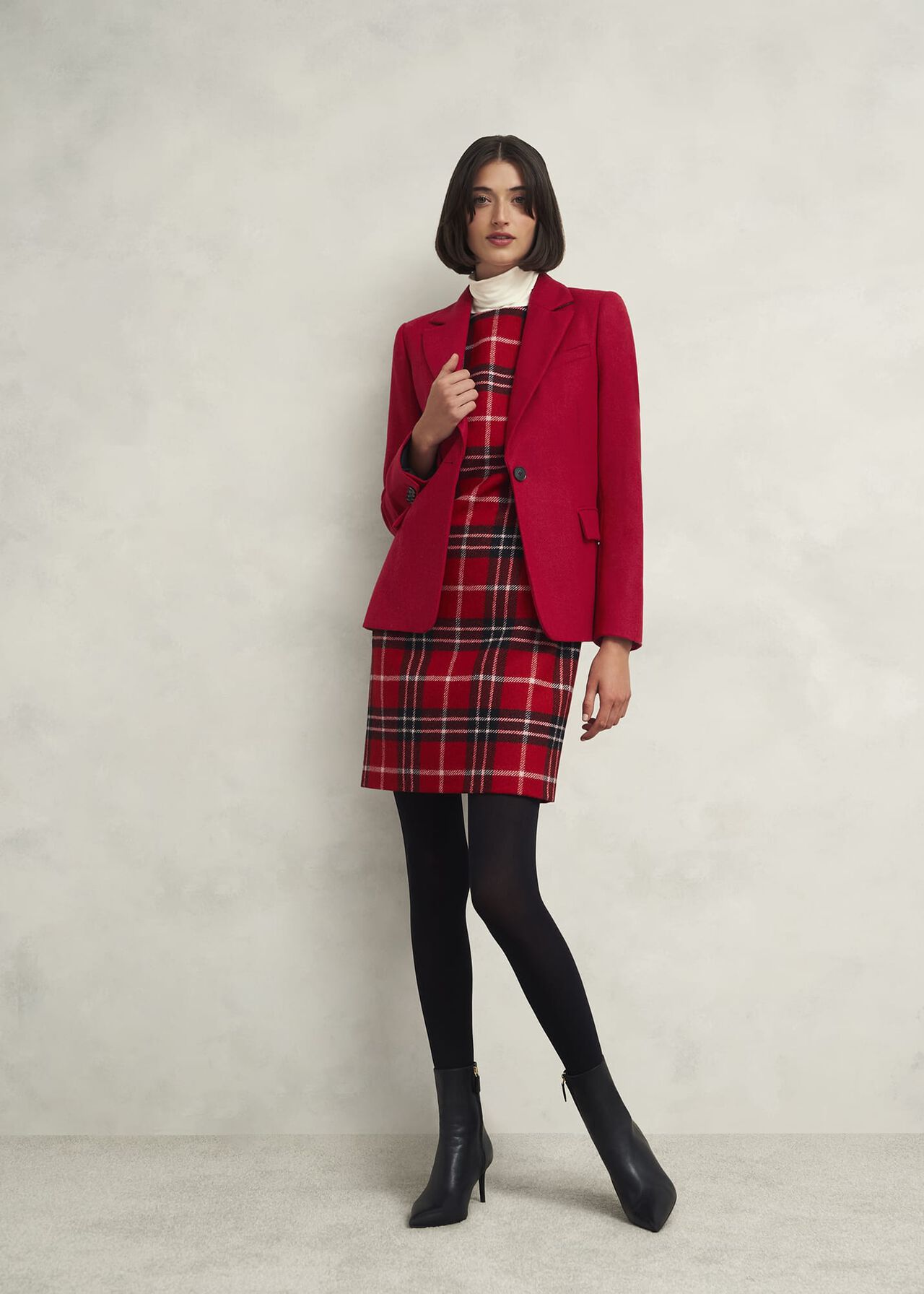 Jess Wool Jacket, Pomegranate Red, hi-res
