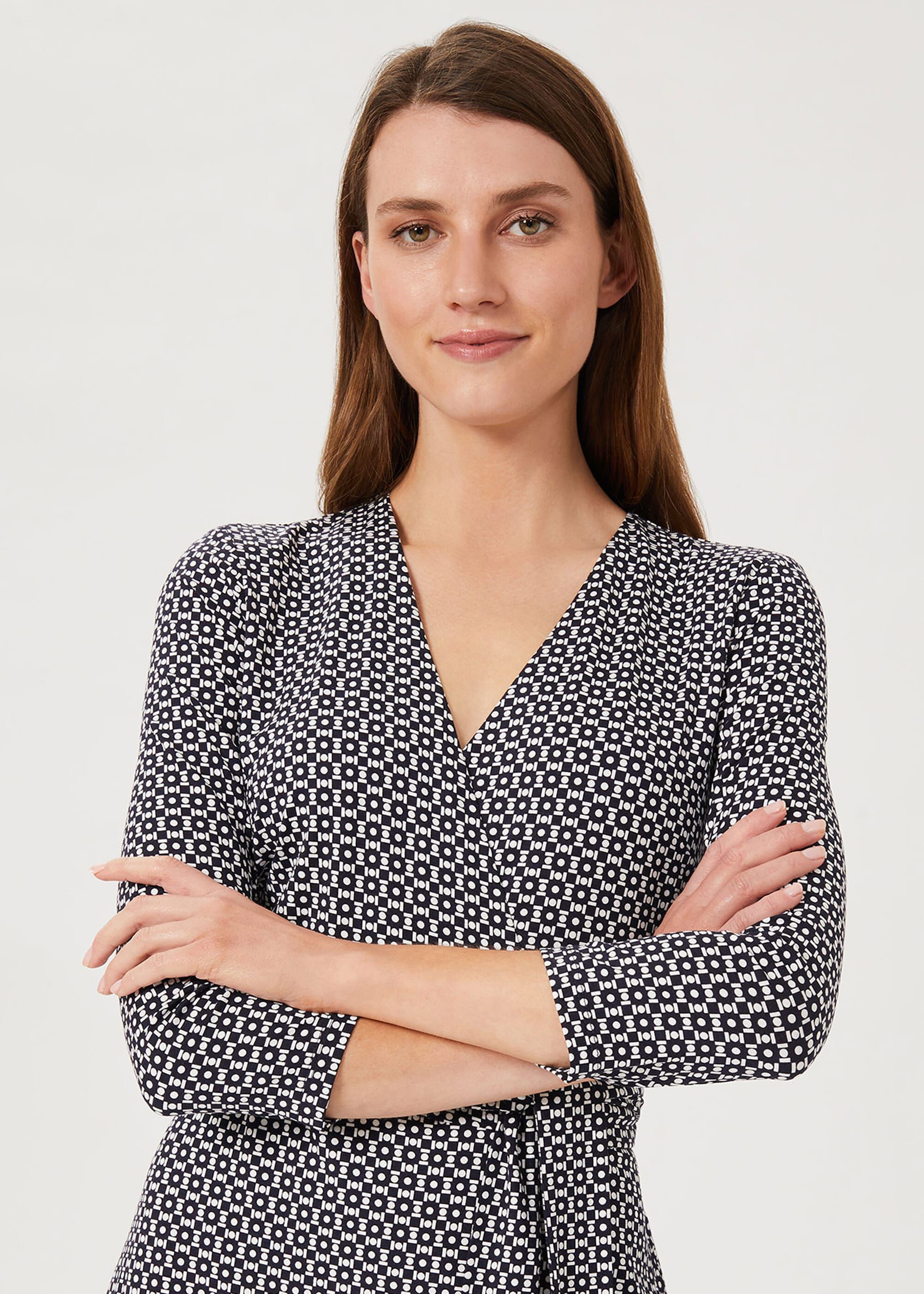 Delilah Jersey Wrap Dress
