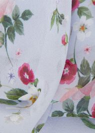 Rosabelle Silk Floral Dress, Blue Multi, hi-res