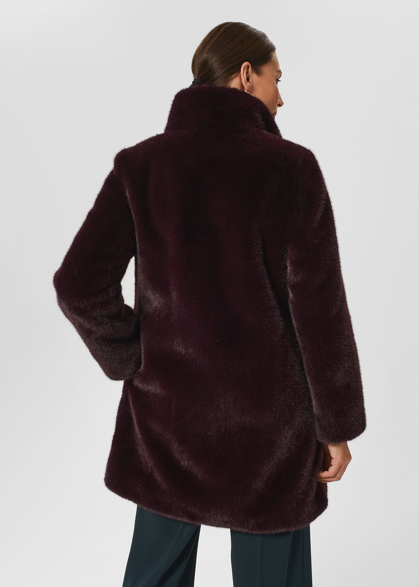 Hobbs shop fur coat