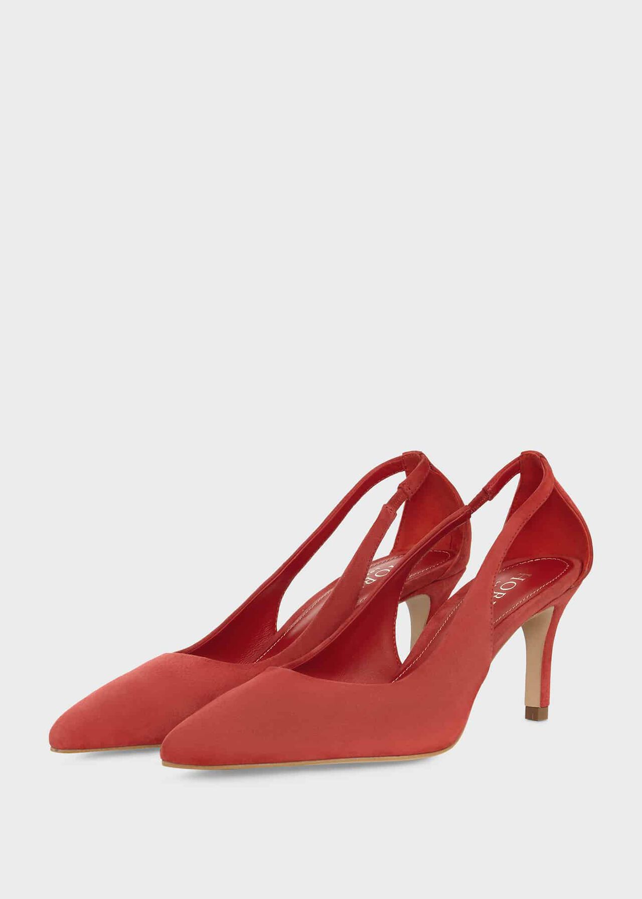 Natasha Court Shoes, Deep Cherry Red, hi-res