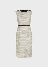 Amira Dress, Neutral Black, hi-res
