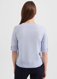 Leanne Jumper With Wool, Shade Blue, hi-res