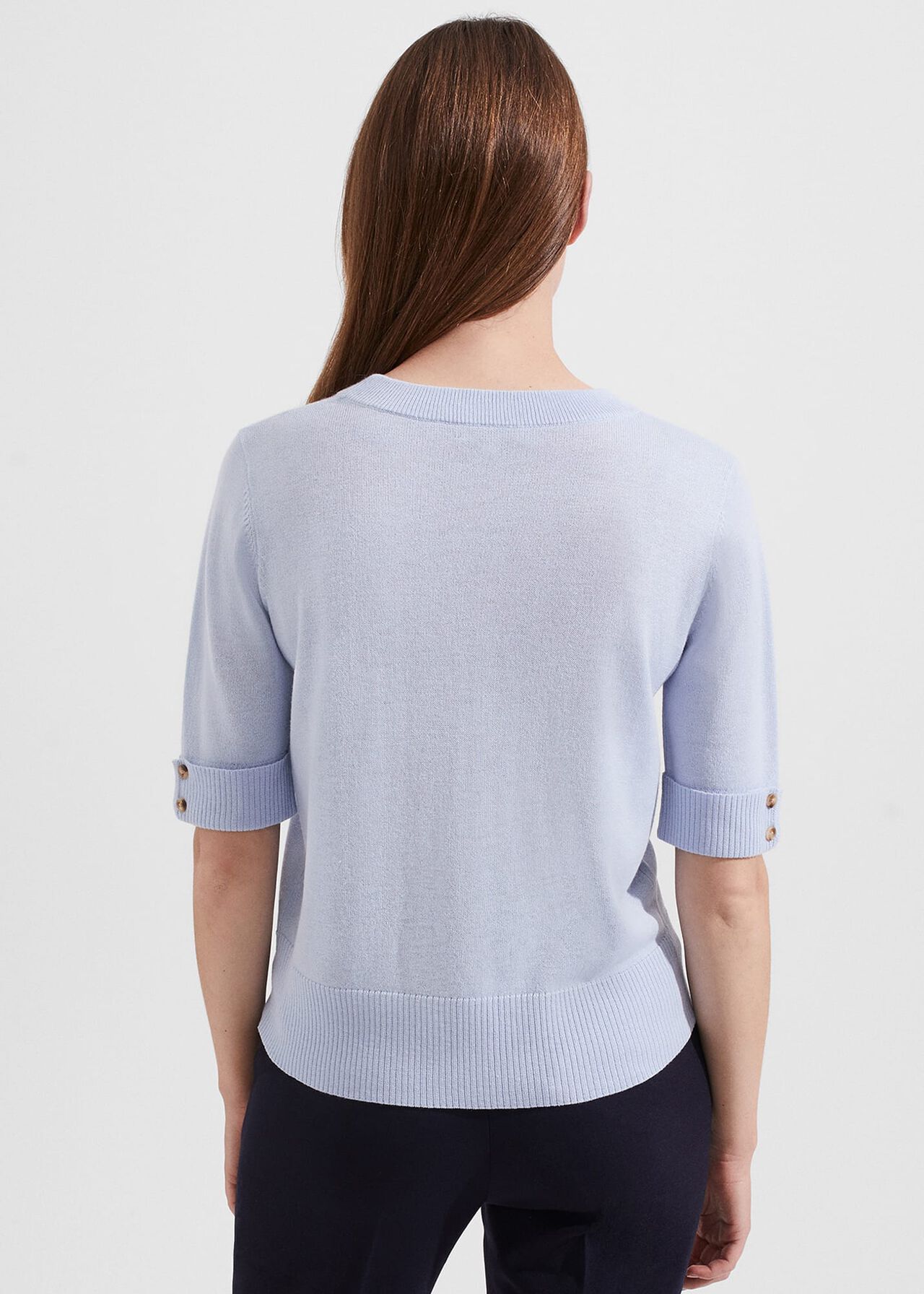 Leanne Jumper With Wool, Shade Blue, hi-res