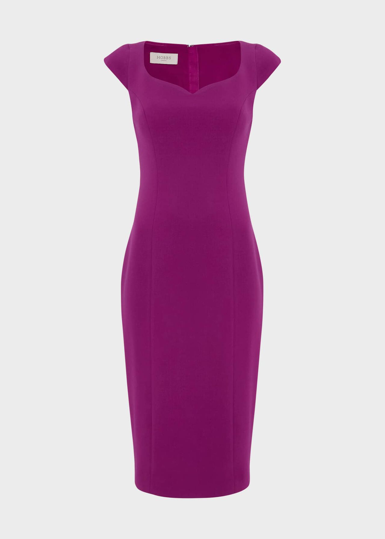 Lillia Shift Dress, Magenta Purple, hi-res