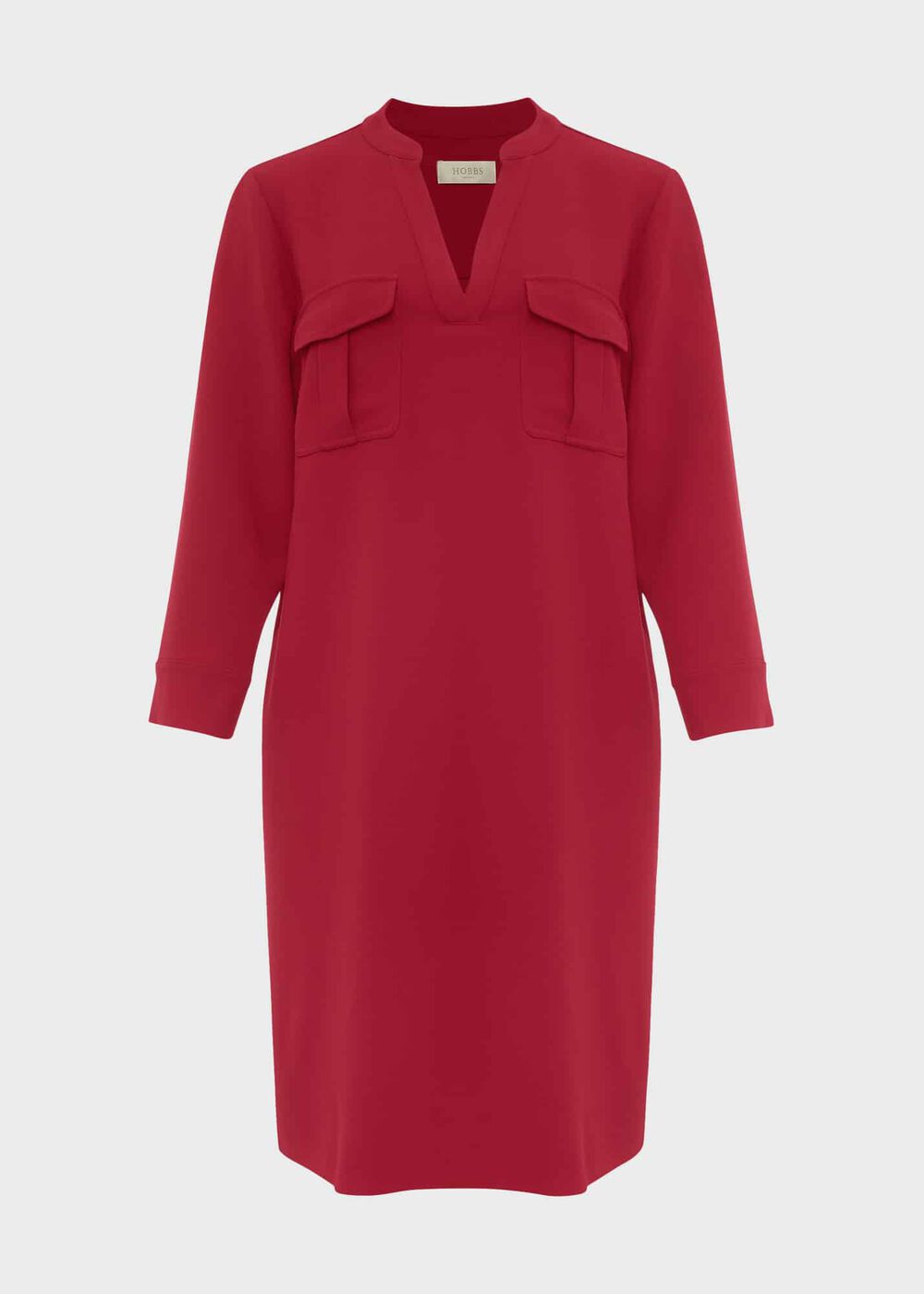 Katelena Tunic Dress, Berry Pink, hi-res