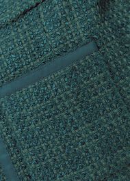 Estella Tweed Jacket, Deep Pine Green, hi-res