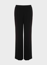 Mel Straight Trousers, Black, hi-res