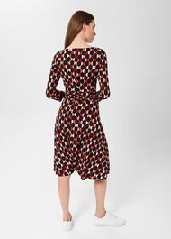 Bayview Jersey Dress, Black Multi, hi-res