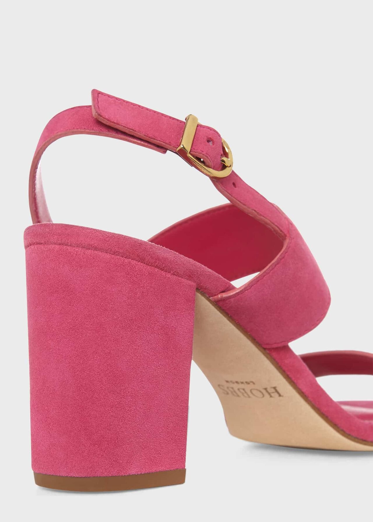 Blake Heeled Sandal, Bright Pink, hi-res