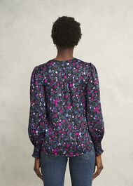 Tasha Blouse, Black Multi, hi-res