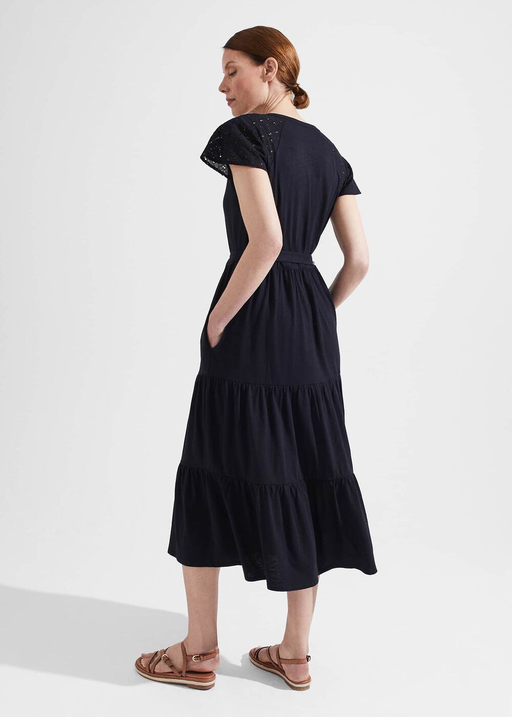 Brodie Dress, Navy, hi-res