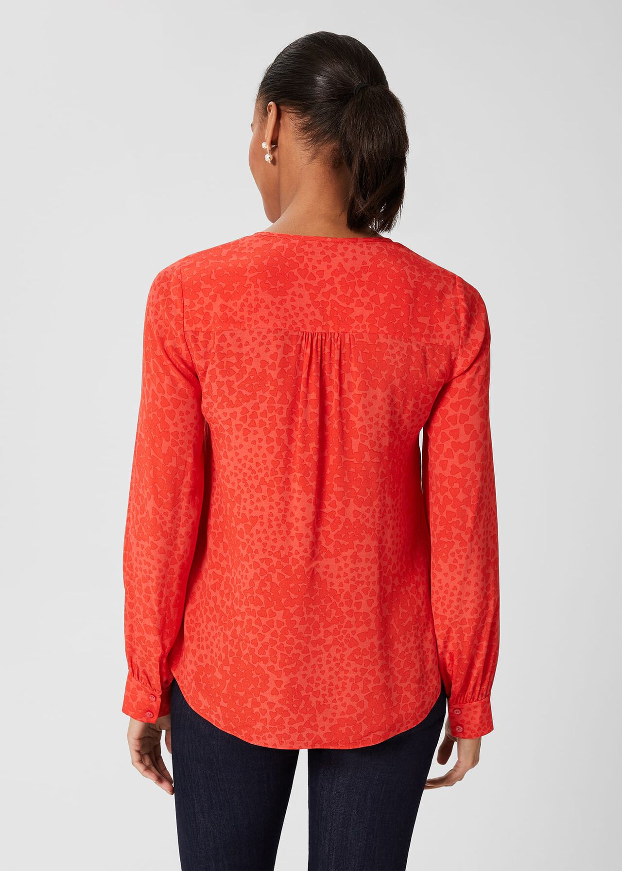 Alison Blouse, Red Pink, hi-res