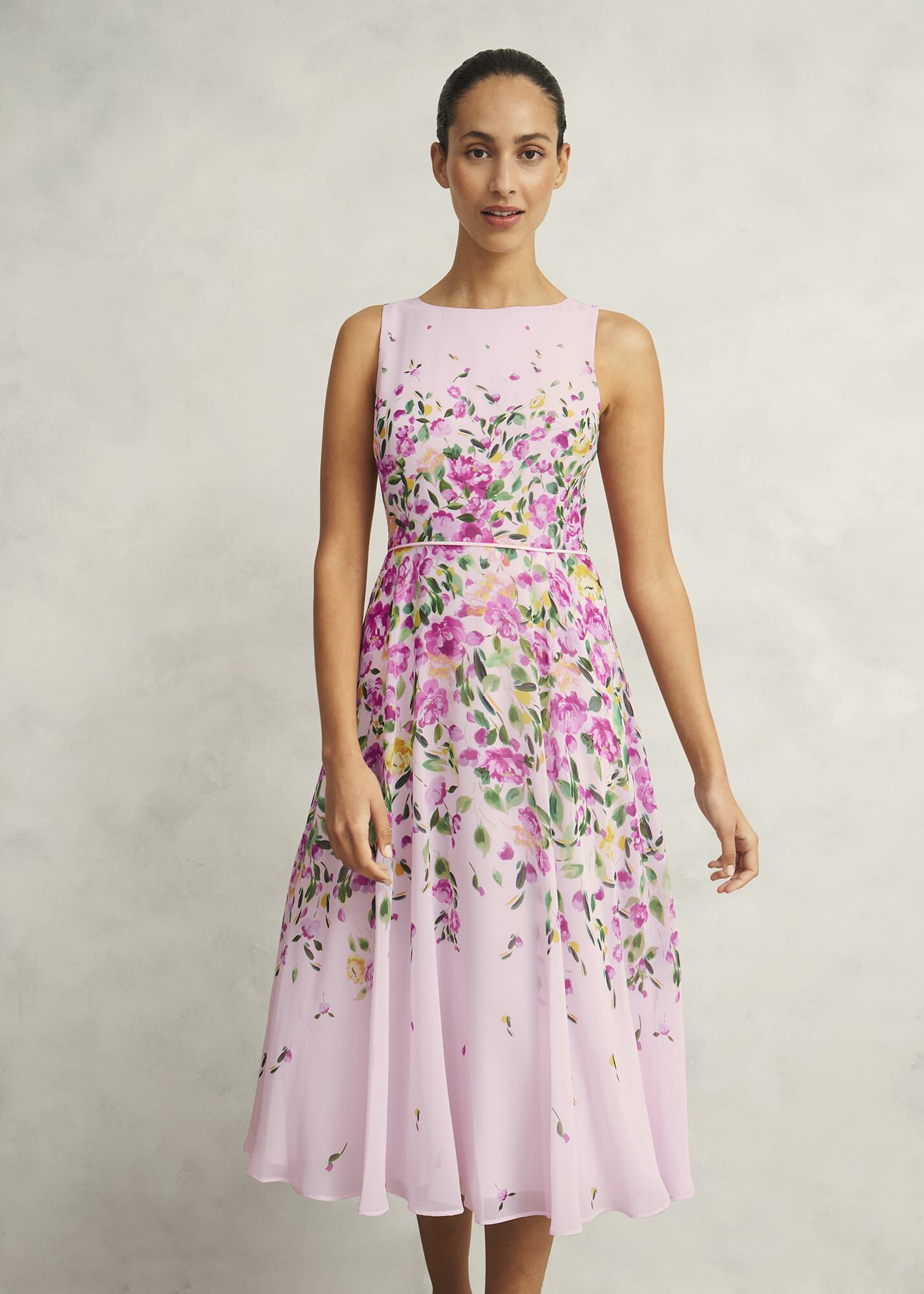 【HOBBS LONDON】日本未入荷！CARLY FLORAL MIDI DRESS Carly Floral Midi Dress | Hobbs US |