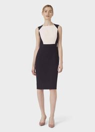 Shea Dress, Navy Pink, hi-res