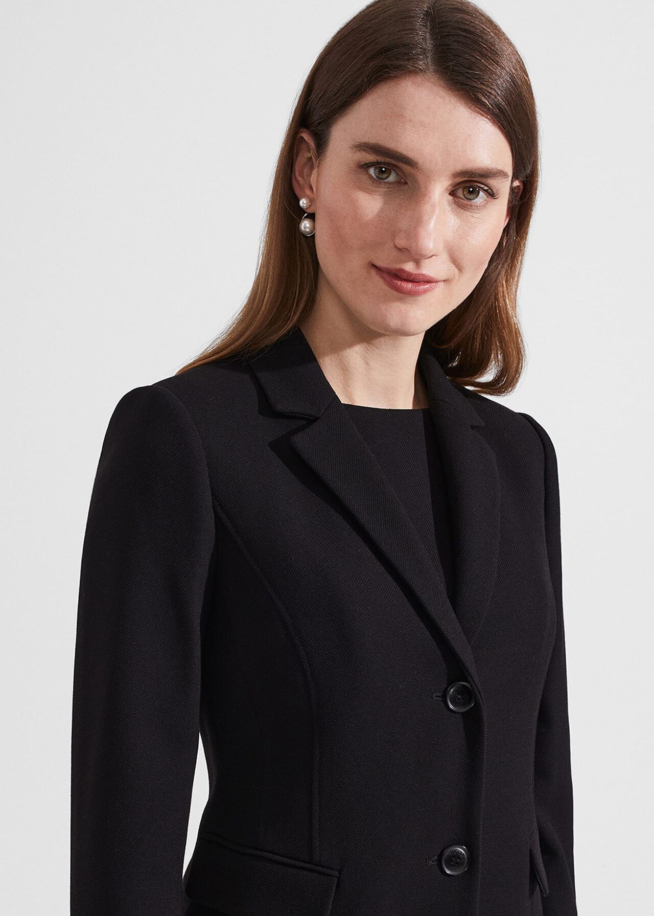 Petite Charley Jacket, Black, hi-res