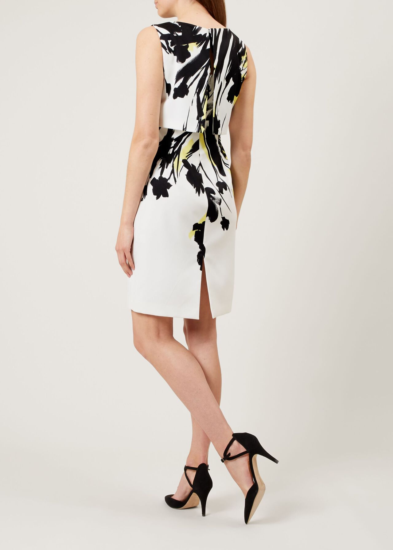 Bree Dress Ivory Multi