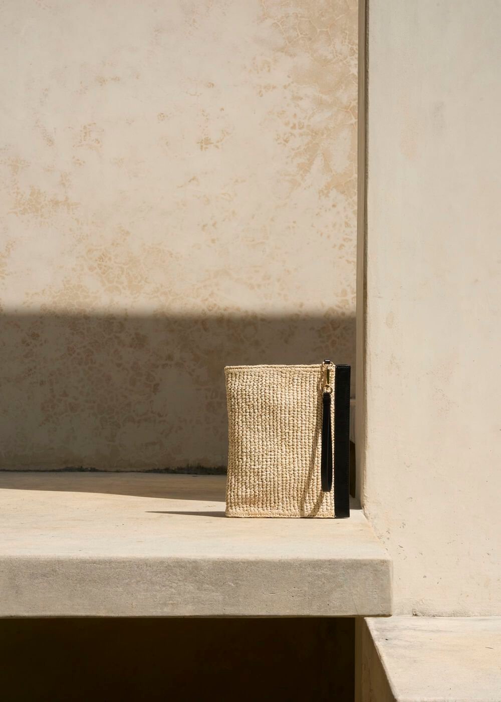 Adrianna Clutch, Natural Black, hi-res