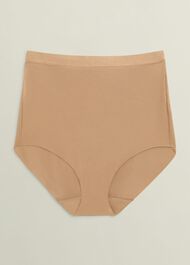 Firm Control Hourglass Shaping Brief , Praline, hi-res