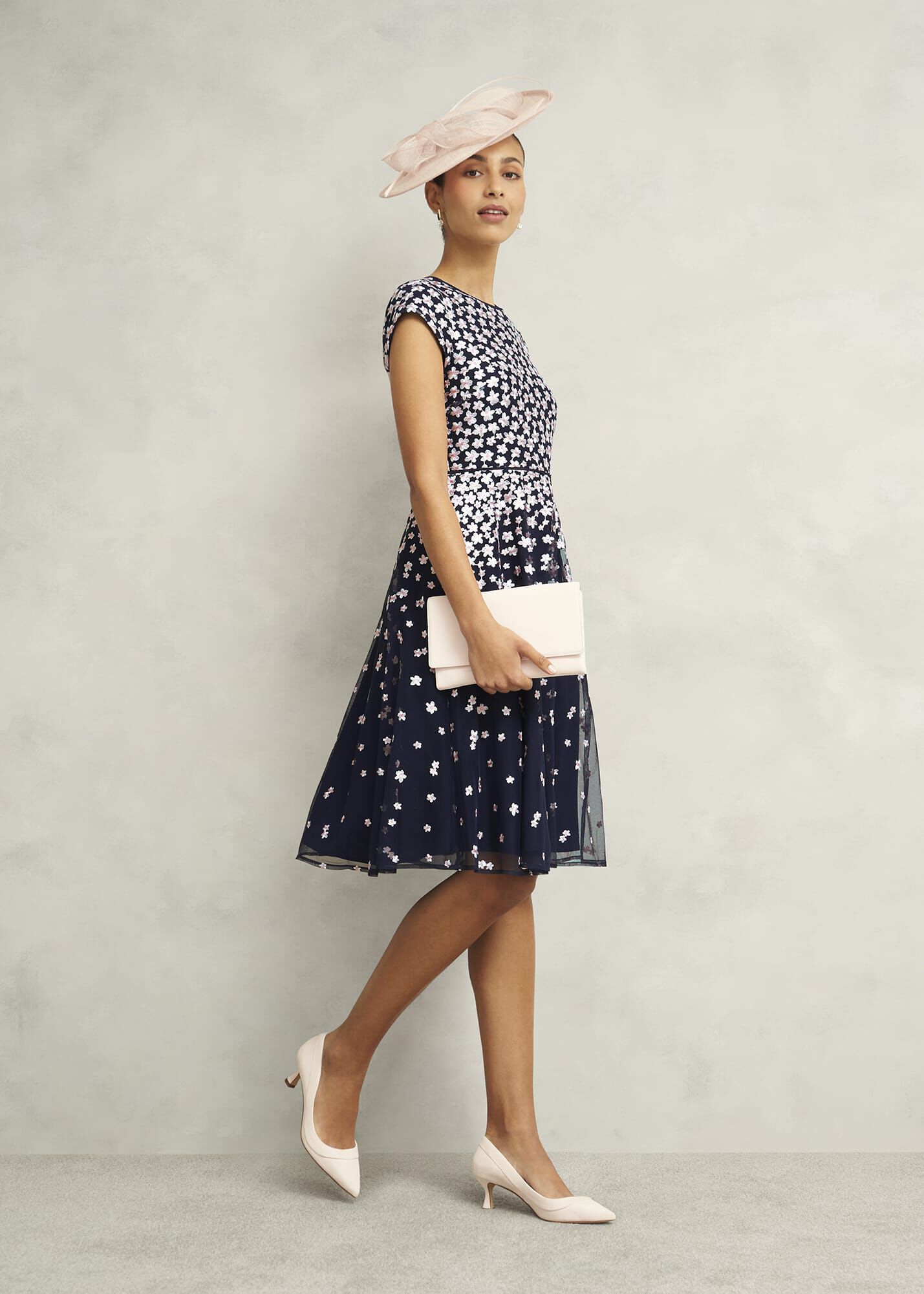 Betty Embroidered Dress | Hobbs US |