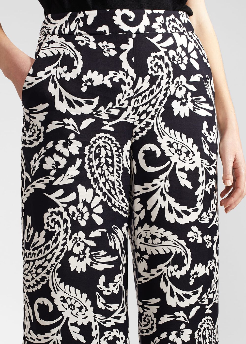 Ashlyn Pants, Navy Ivory, hi-res