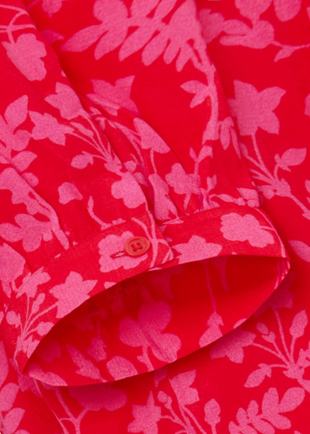 Essie Floral Blouse, Red Pink, hi-res