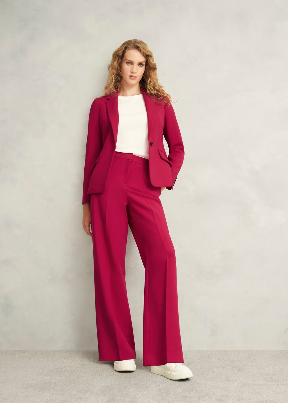 Petite Suki Jacket, Hot Magenta, hi-res