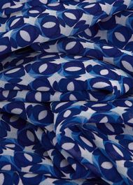 Hailey Midi Dress, Blue Multi, hi-res