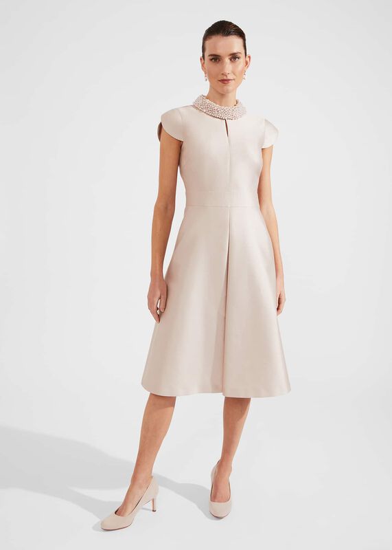 Marcella Wool Silk Dress