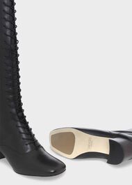 Issy Knee Boot, Black, hi-res