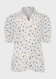 Taryn Top, Ivory Multi, hi-res