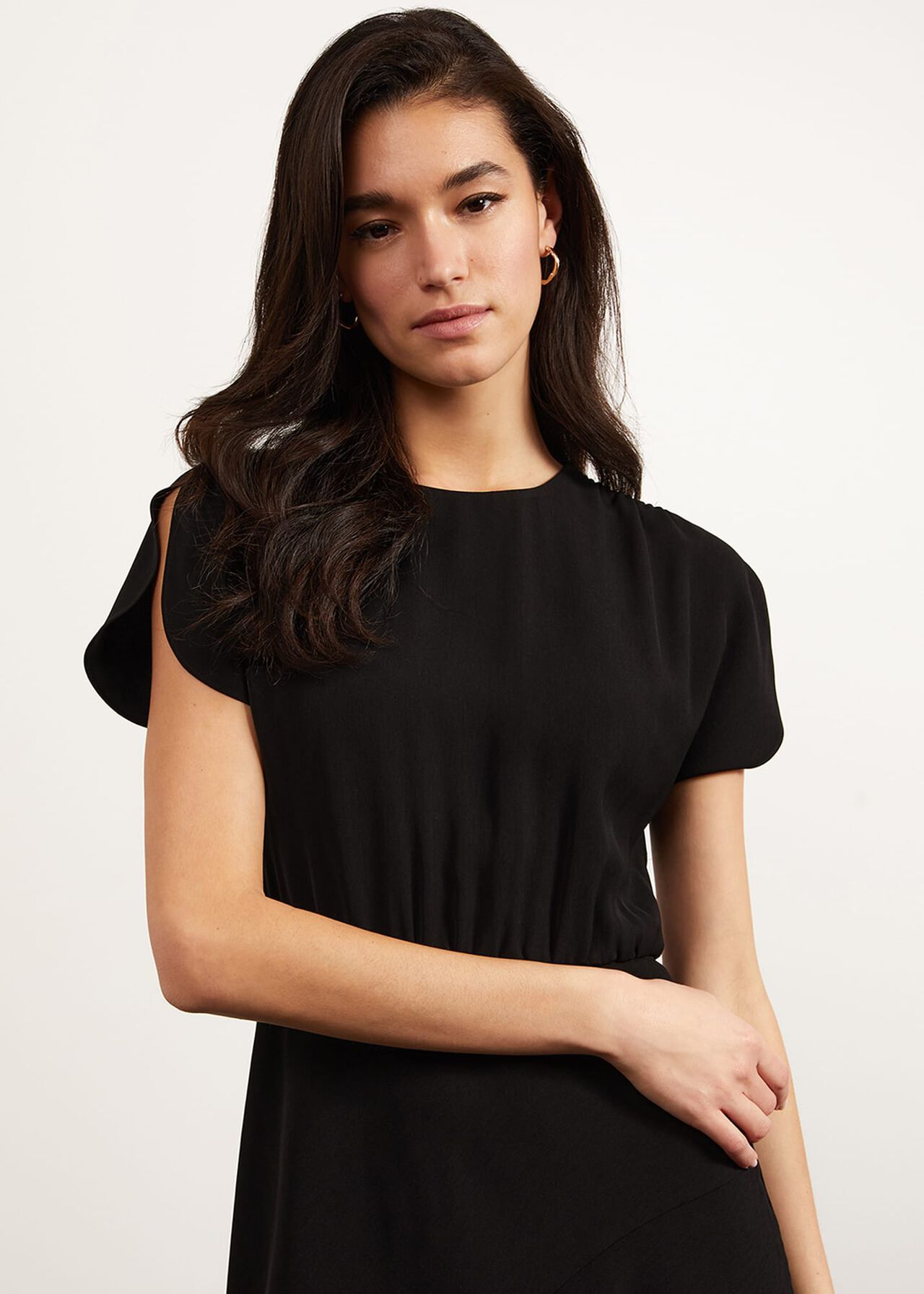 Hampton Dress, Black, hi-res