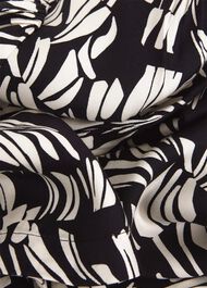 Lucille Dress, Black Cream, hi-res