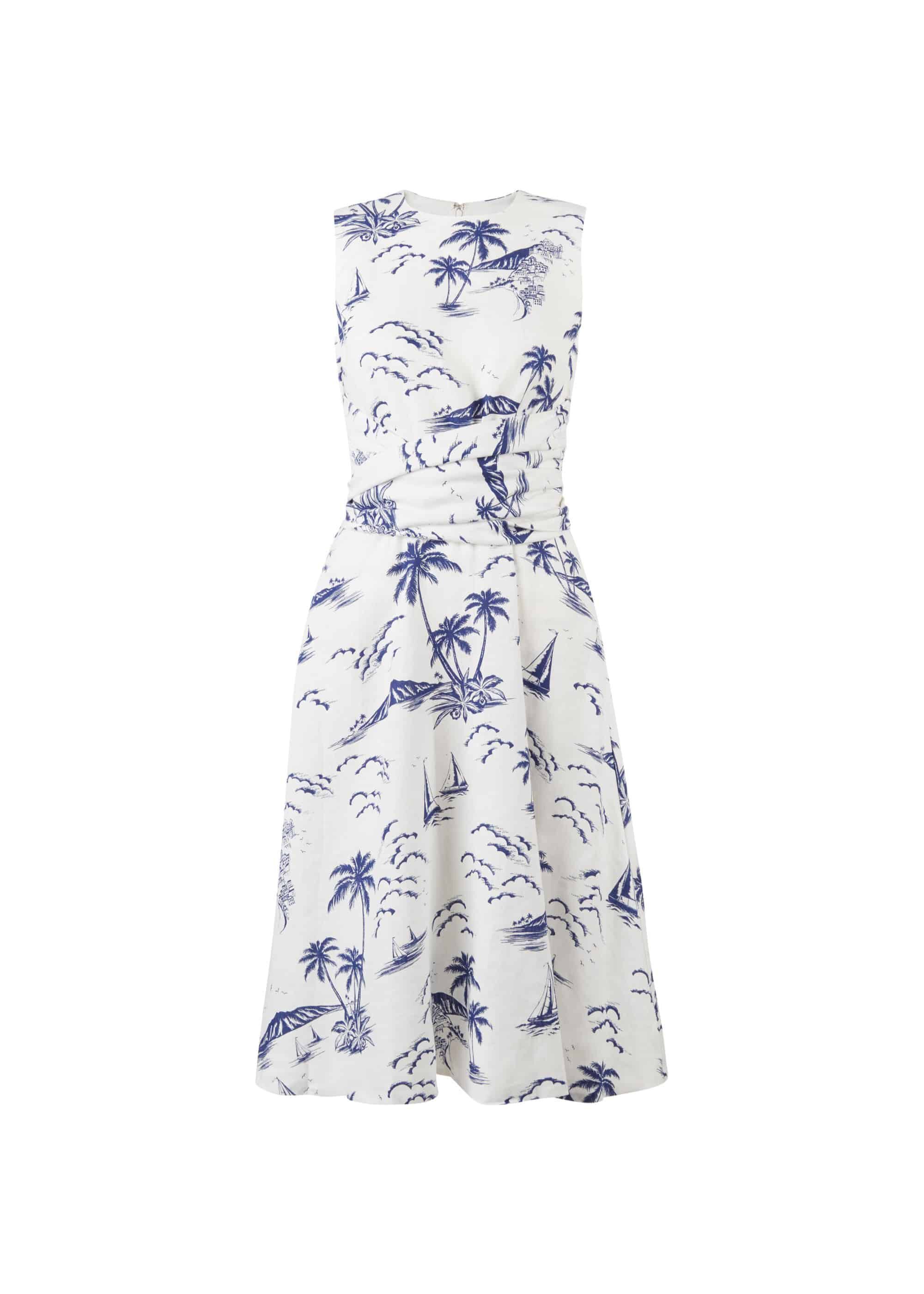 hobbs twitchill linen dress