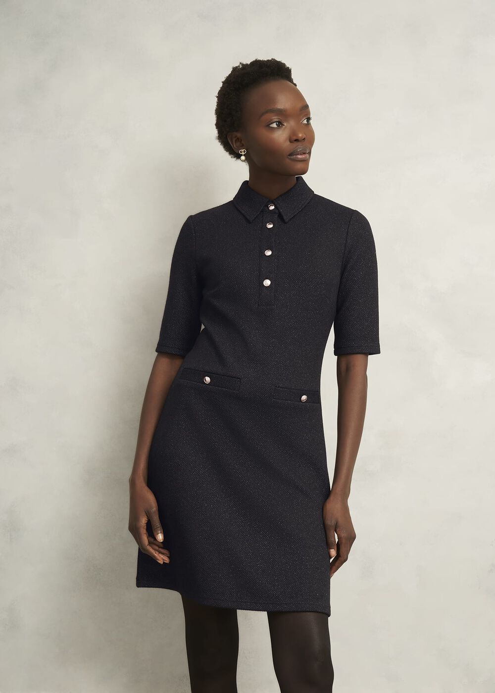Lexie Dress, Black, hi-res