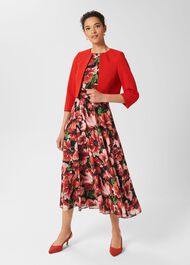 Petite Arizona Jacket, Red, hi-res