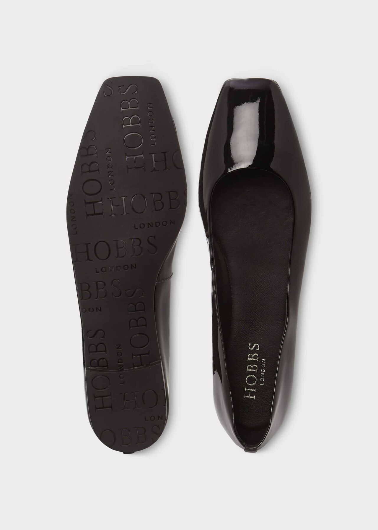 Jemma Ballet Flats, Black, hi-res