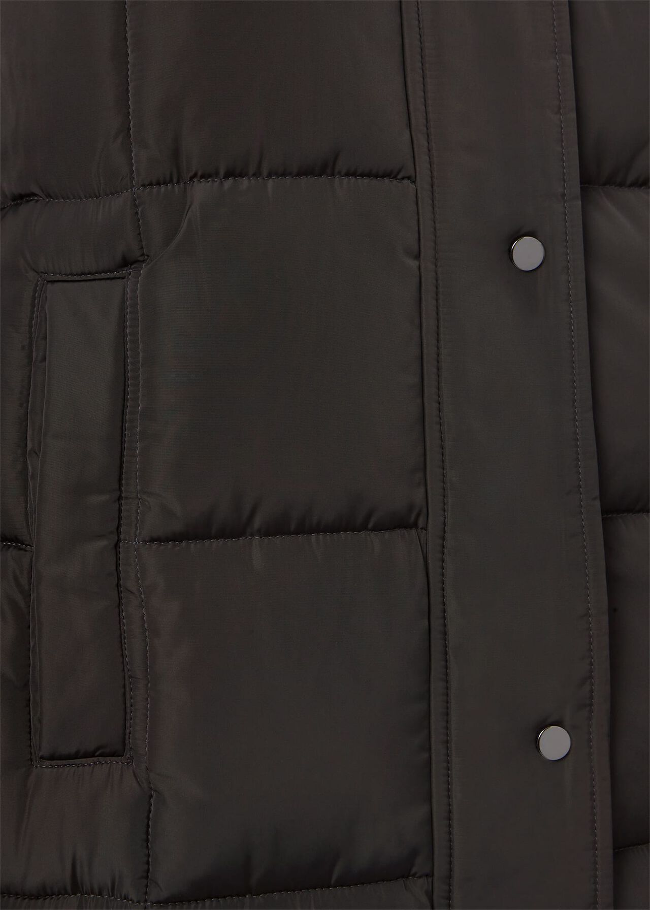 Jenn Water Resistant Puffer Jacket , Dark Charcoal, hi-res