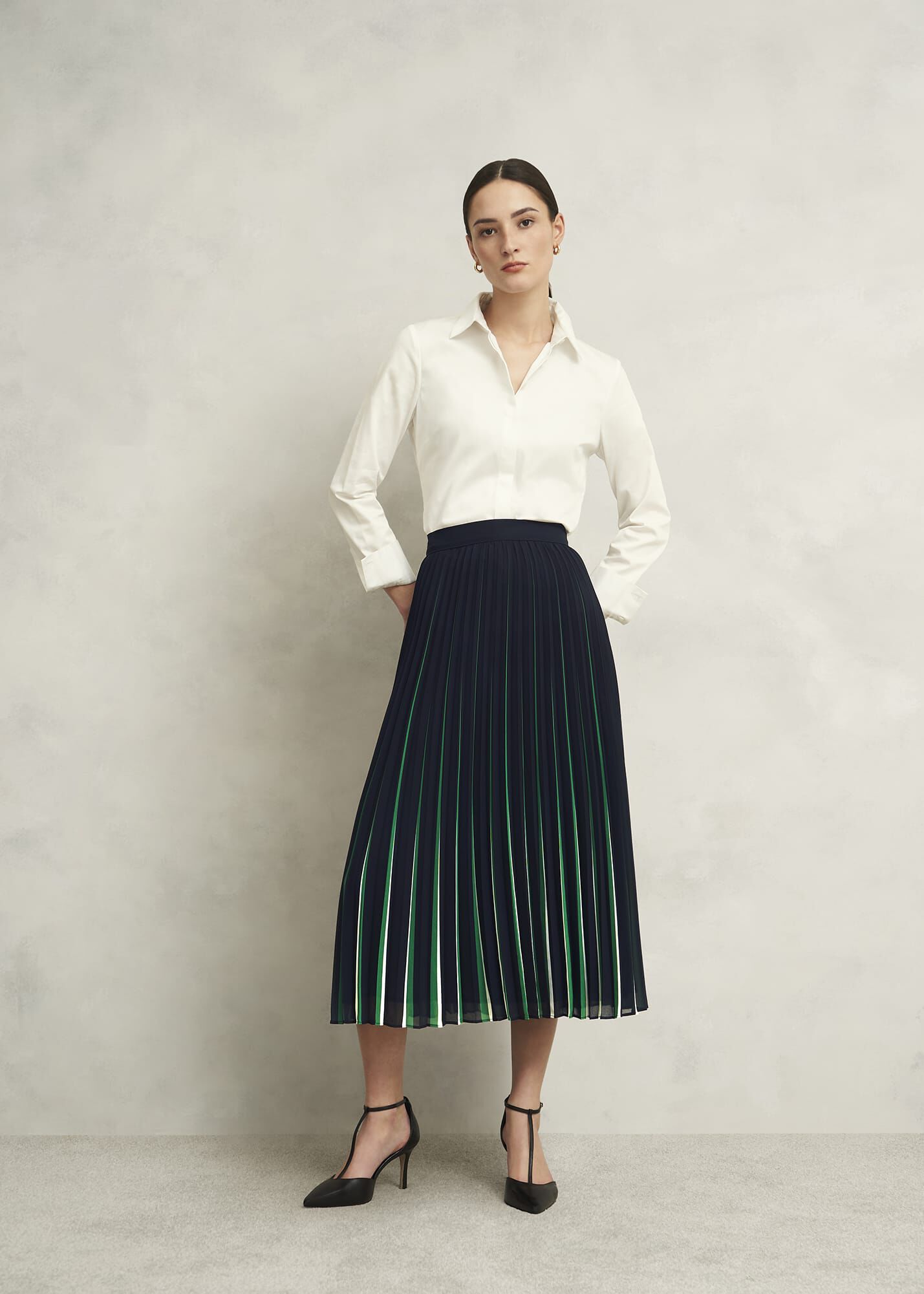 Vida Pleated Skirt
